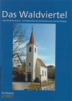 Cover der Zeitschrift "Das Waldviertel"